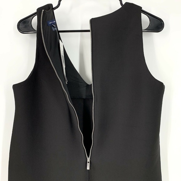 French Connection Black Clara Eight Scuba Dress - Picture 8 of 10